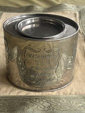 Vintage Silverplate Tin
