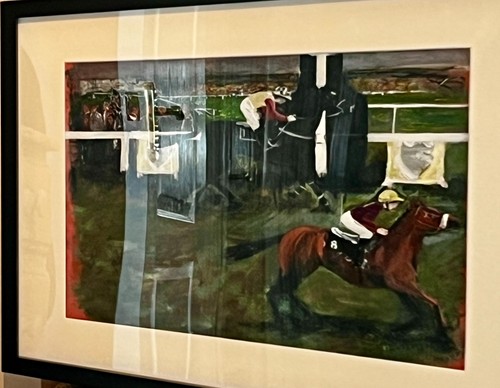 Horse and jockey original - horse,