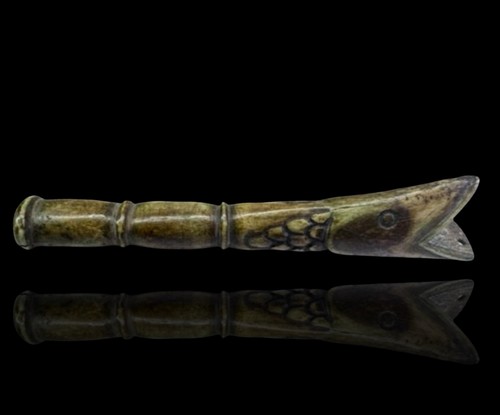 Post medieval bone whistle - bone,
