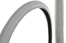 Pair Grey 22 x 1 3/8 (37-489) 550a Classic Wheel Chair Tyres Straight Line Tread