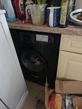 Beko Wtg721m1s Black In Good Condition Fully Working Collection Only