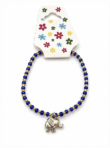 Blue and gold - , elephant