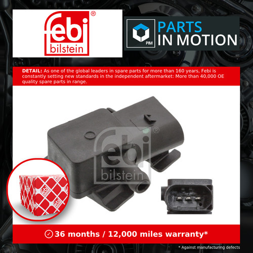Exhaust pressure sensor - pressure,