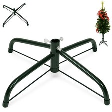 Christmas Tree Stand Metal Folding Holder for 3ft–9ft Artificial Trees