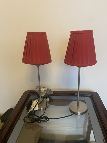Two beautiful table - lamps, with