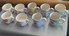 Bundle of 9 Cath Kidston Mugs – Pre-Owned, No Chips