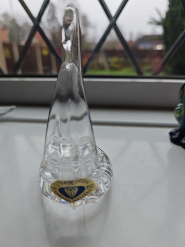 Vintage tutbury crystal swan - vintage,