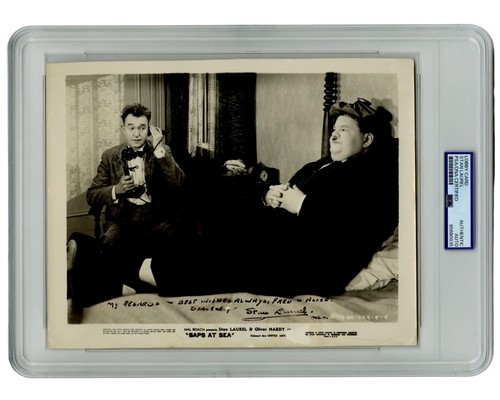 Stan laurel signed - laurel,