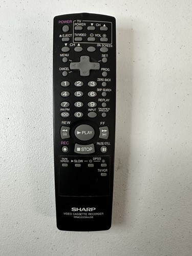Sharp cassette recorder - cassette, remote