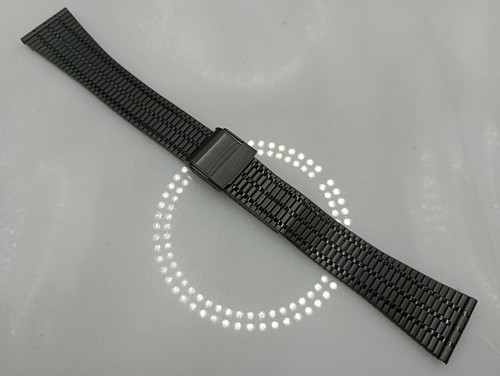 New watchgecko 20mm black - black, ip