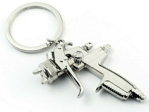 Spray gun keyring car - spray,