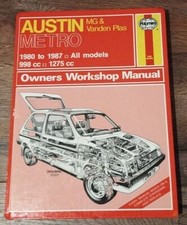 Austin Mini Metro Haynes