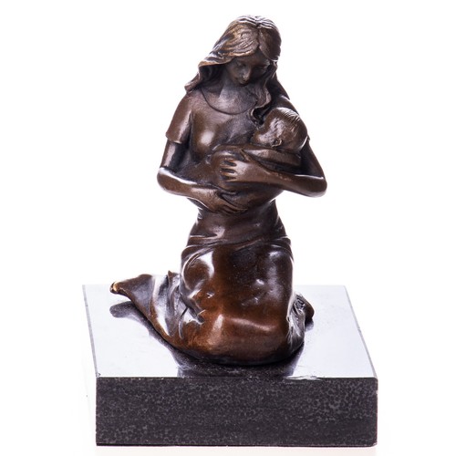 Bronze mother and - bronze,