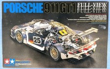 Tamiya 1/24 - Porsche 911 GT1 - "Full View" Clear Bodyshell Model Race Car Kit 
