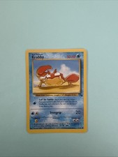 Krabby 51/62 from Fossil Set Excellent Condition
