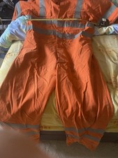 Used Preowned Hi Vis Overall Size 120 Cm