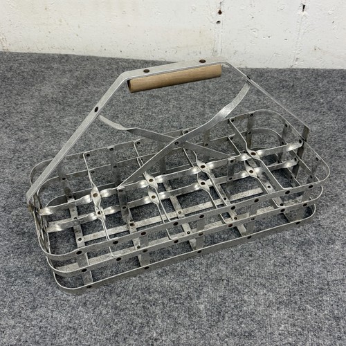 Vtg galvanized metal milk - galvanized,