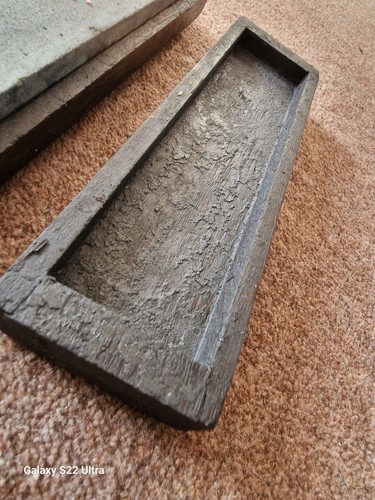 Vintage oil stone - oil, knife