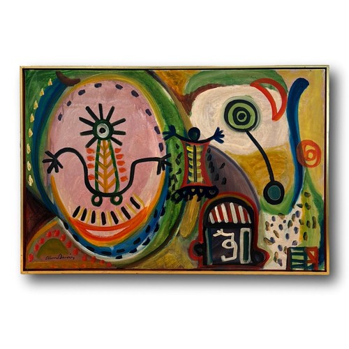 Attributed alan davie abstract - alan,