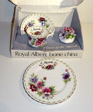 Royal Albert MARCH Flower Of