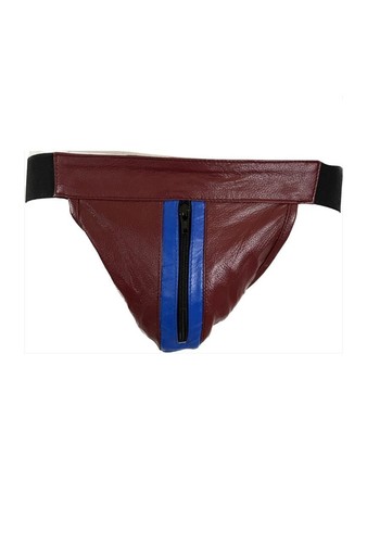 Men leather jockstrap - men's,