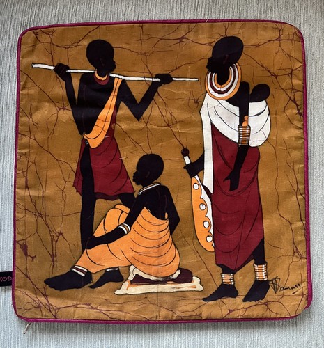 African handmade batik art - handmade,
