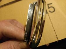 JAGUAR MK2/DAIMLER V8 250 HEATER SLIDE CHROME ESCUTCHION AND DECAL