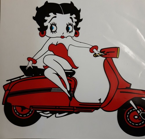 Large betty boop lambretta - large,