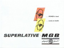 MG MGB ROADSTER 1962 FACTORY