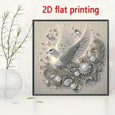 2D Diamond Painting Flat, 30cm