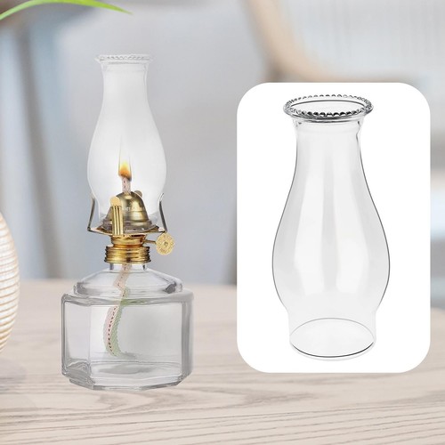Clear lamp glass shade - clear,