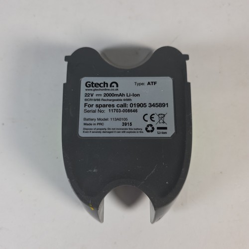 Gtech 113a0105 2000mah - gtech,