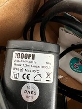 All Pond Solutions 1000PH Aquarium Powerhead Pump – Tested, Boxed