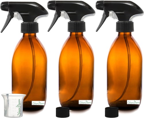 Amber glass spray bottles - spray,