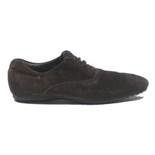 TODS Mens Dark Brown Leather