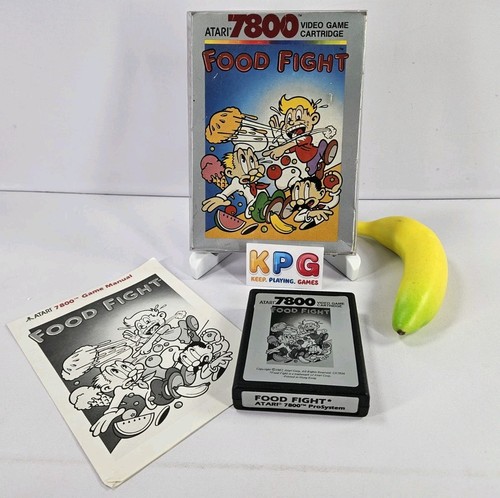 Food fight atari 7800 - food, (atari