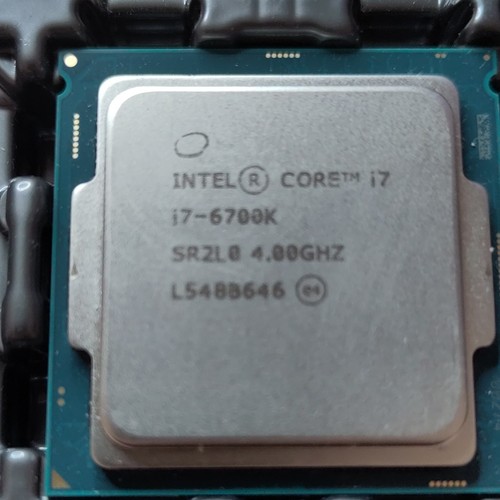 Intel core 6700k - core, 6th