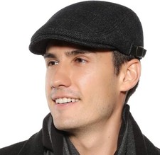 Superora Flat Cap Beret Tweed