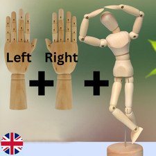 12" Wooden Drawing Mannequin