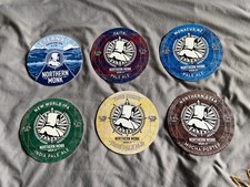 6 NORTHERN MONK BREWERY. Leeds. Beer pump clips. (Set B)