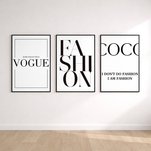 Set luxury fashion prints - set, of