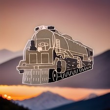 Nice Looking Enamel Pin Badge of A Steam Train. Great Condition. V16 118