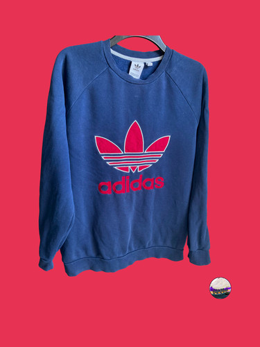 Adidas retro navy blue jumper - adidas,
