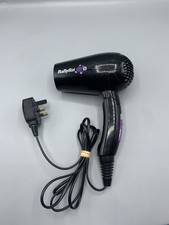 BaByliss Travel Hair Dryer – Model 5344SU – 2000W Dual Voltage – Black