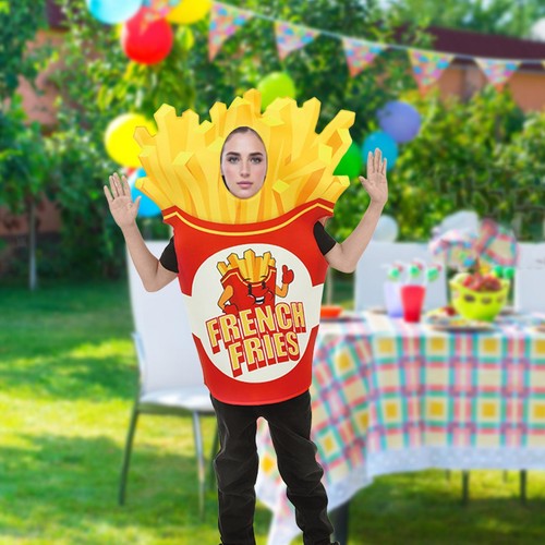French fries costume for kids - french,