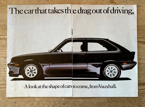 Vauxhall chevette 2300hs black - vauxhall,
