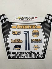 Authentic ZERONINE STADIUM  BMX Number plate - TORKER BMX