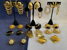 Vtg Earring Lot Trifari Napier