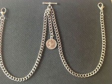 Dbl Albert pocket watch chain