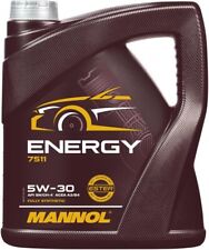 5L Mannol 7511 Energy 5W-30 A3/B4 Fully Synthetic Engine Oil - 5 Litres